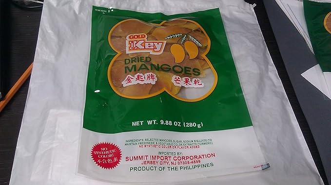 Dried Mangoes- Gold Key (3.5oz)