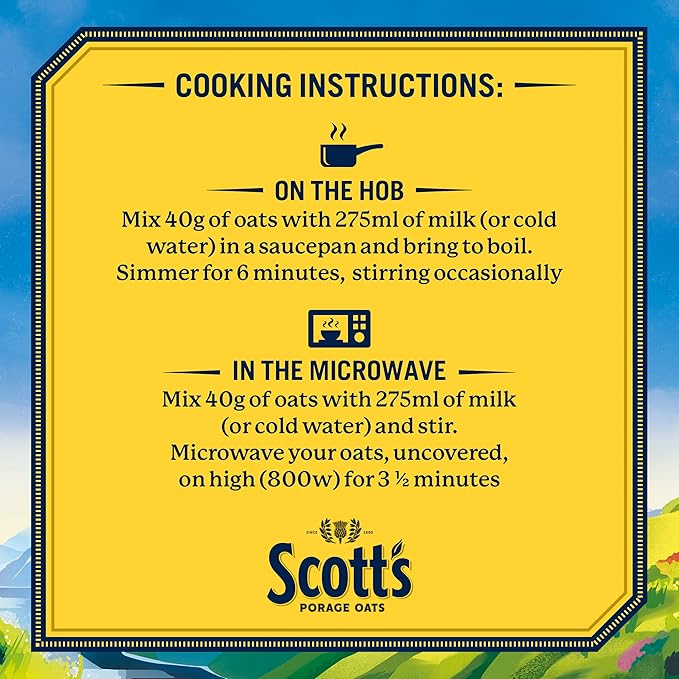 Scotts Old Fashioned Oats 1 kg (Pack of 12)