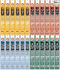 PEARSON RANCH Game Meat Sticks Variety - Elk Bison Venison Wild Boar - Exotic Jerky Sticks No Added Nitrites High-Protein Paleo &amp Keto Friendly Meat Snacks 1oz sticks 6 each Pack of 24