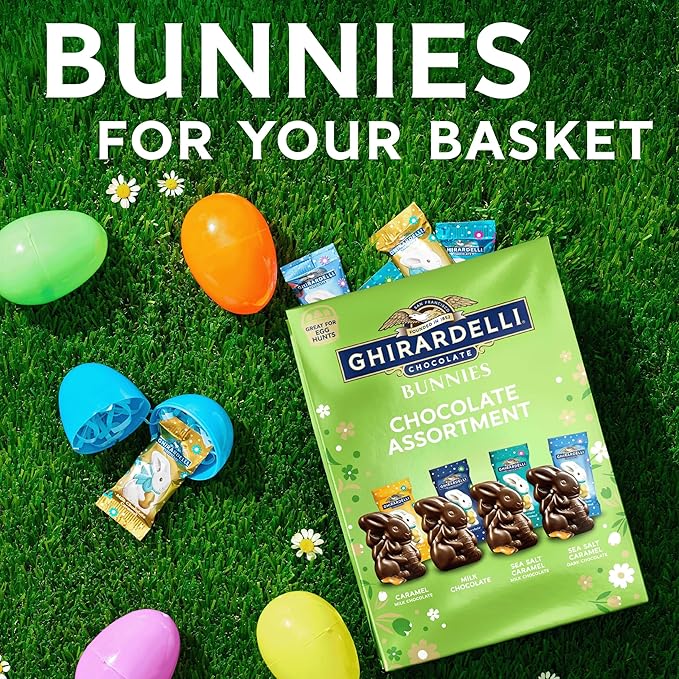 GHIRARDELLI Bunnies Chocolate Assortment 15.2 Oz bag