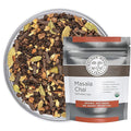 Golden Moon Tea Organic Masala Chai Black Tea - Pure &amp Authentic Blend - Loose Leaf Non-GMO - Half Pound (96 Servings)