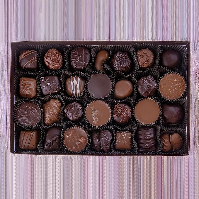 Wockenfuss Candies Deluxe Assortment - Milk &amp Dark - 2lb