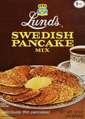 Lunds Pancake Mix Swedish 12 Oz - SET OF 5