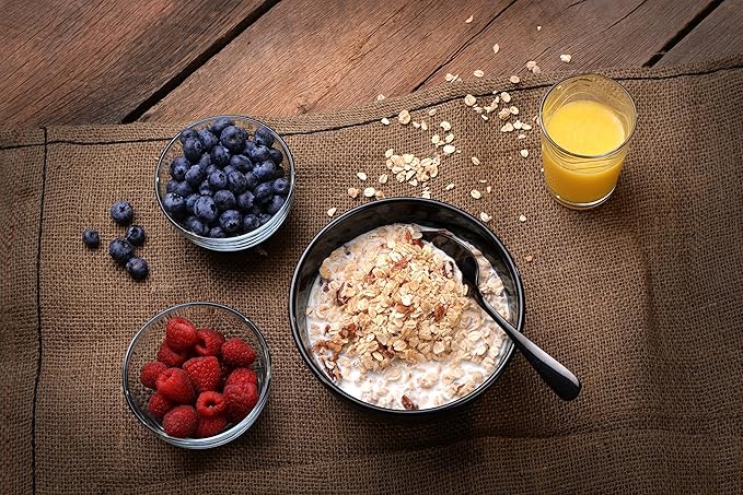 Burl Barley Granola Maple Syrup &amp Pecan Granola 1 lb 3 Pack Whole Grain Barley Cereal Rolled Barley Grain Sweetened with Real Maple Syrup