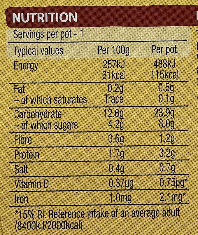 Heinz Spaghetti Hoops Snap Pots 760g