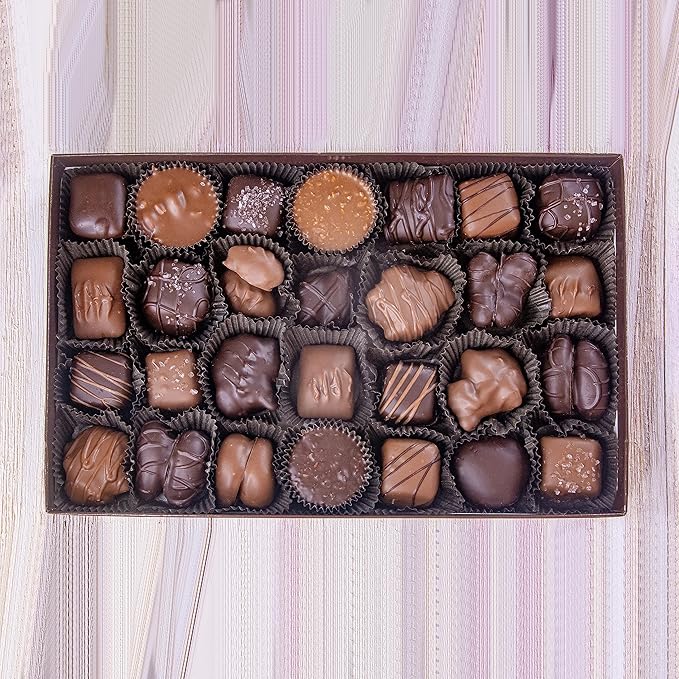 Wockenfuss Candies Crisp Nut &amp Chews - Milk &amp Dark - 1lb