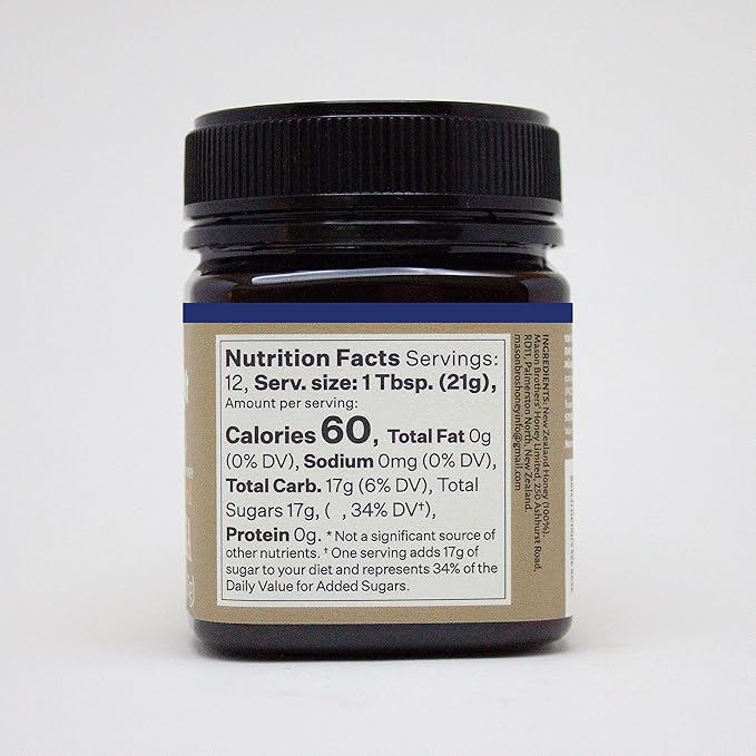 Mason Brothers' Raw Manuka Honey | 3x 8.8oz | MGO 263+/ MGO 514+/ MGO Certified New Zealand Honey Bundle