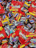 Easter Mars Candy and Chocolate Assorted Variety Bulk Bag  7 lbs Individually Wrapped Bars Egg Hunts Basket Filler Egg Stuffer and Spring Decor Includes Assortment of 3 Musketeers Skittles Snick