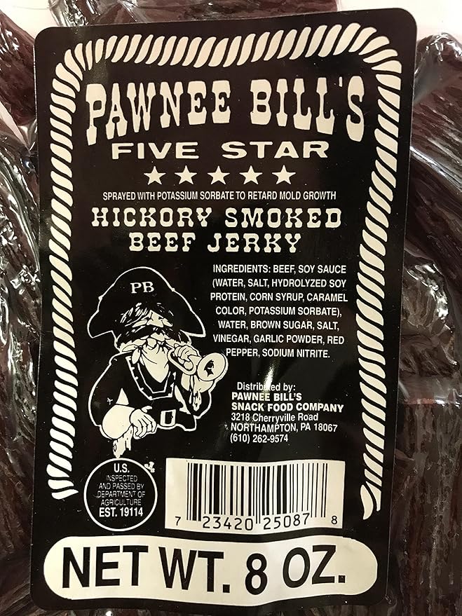 Pawnee Bill's Beef Jerky Pieces (original 8oz)