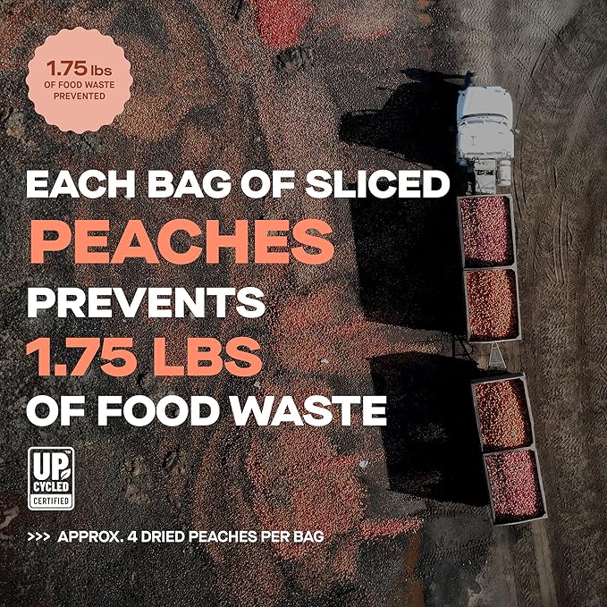 Hello! I’m Ugly Sliced and Dried Peaches No Sugar Added Healthy Sweet Snacks Peach Slices Upcycled California Produce Naturally Sweet Fruit Snacks 3 oz Pack of 3