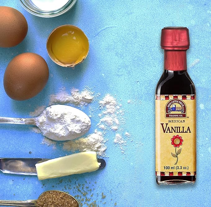 Blue Cattle Truck Trading Co. Traditional Gourmet Mexican Vanilla Extract  Small 3.3 Ounce