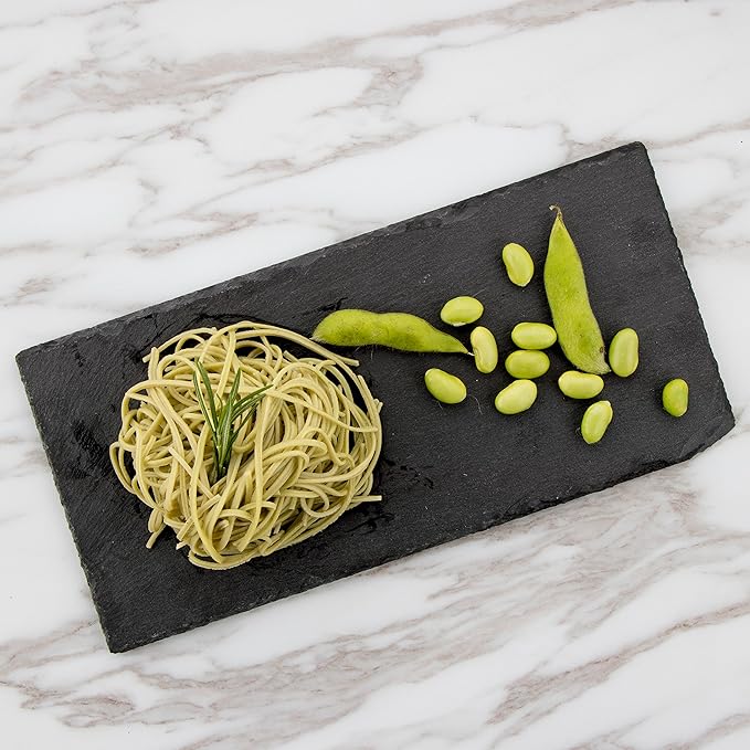 The Only Bean - Edamame Pasta (Spaghetti) - Gluten Free Pasta Keto Low Carb Pasta Noodles High Protein Pasta Organic Healthy Noodles Edamame Pasta Edamame Noodles Vegan Pasta - 8 oz (6 Pack)