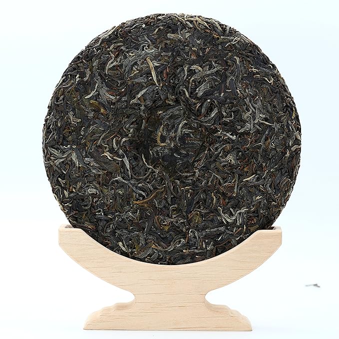 Yunnan Pu'er Tea 357 Grams Raw (Ding Jia Zhai) Raw PU'ER Aged Fermented Puerh Tea Chinese Sheng Black Tea for Daily Drink and Gift