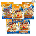 CANTINA STAR Calamari Party Set | Calamari Jerky (Dried Calamari) | Anju Banchan Calamari Ika Yaki Otsumami | 2.8oz - 5 Count