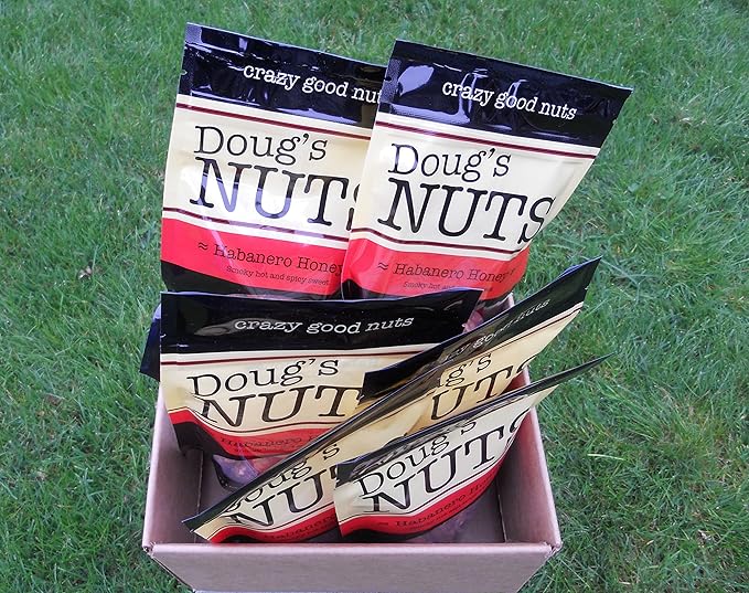 Doug's Nuts Habanero Honey 6-Pack: GLUTEN FREE!