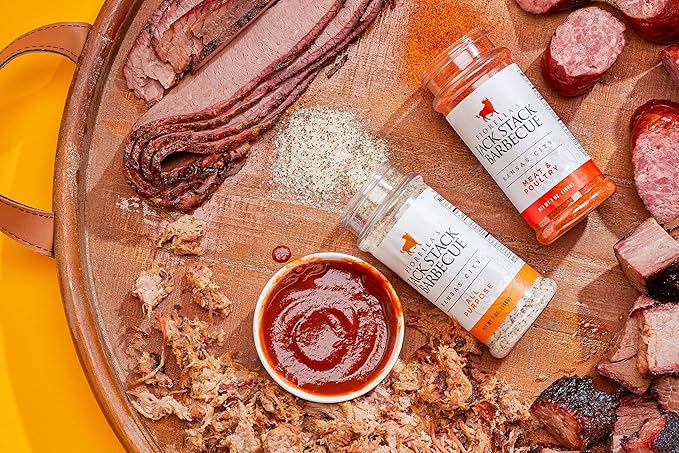 Jack Stack Barbecue All Purpose Dry Rub Seasoning - Kansas City Spice 3 Pack - for Chicken Beef Ribs Vegetables Seafood and More (7oz Each)