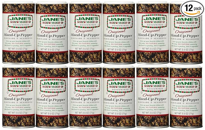 Jane S Krazy Mix Up Pepper 2.5-Ounce Unit (Pack of 12)